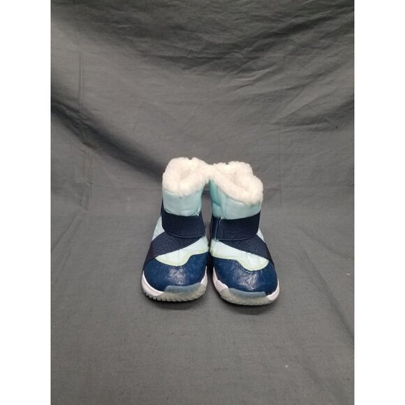 Nike Toddlers Flex Advanced SE Boots Slip-On Blue Silver Size 9 NEW IN BOX! - Picture 4 of 6